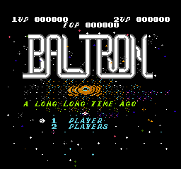 Baltron (Japan) Title Screen